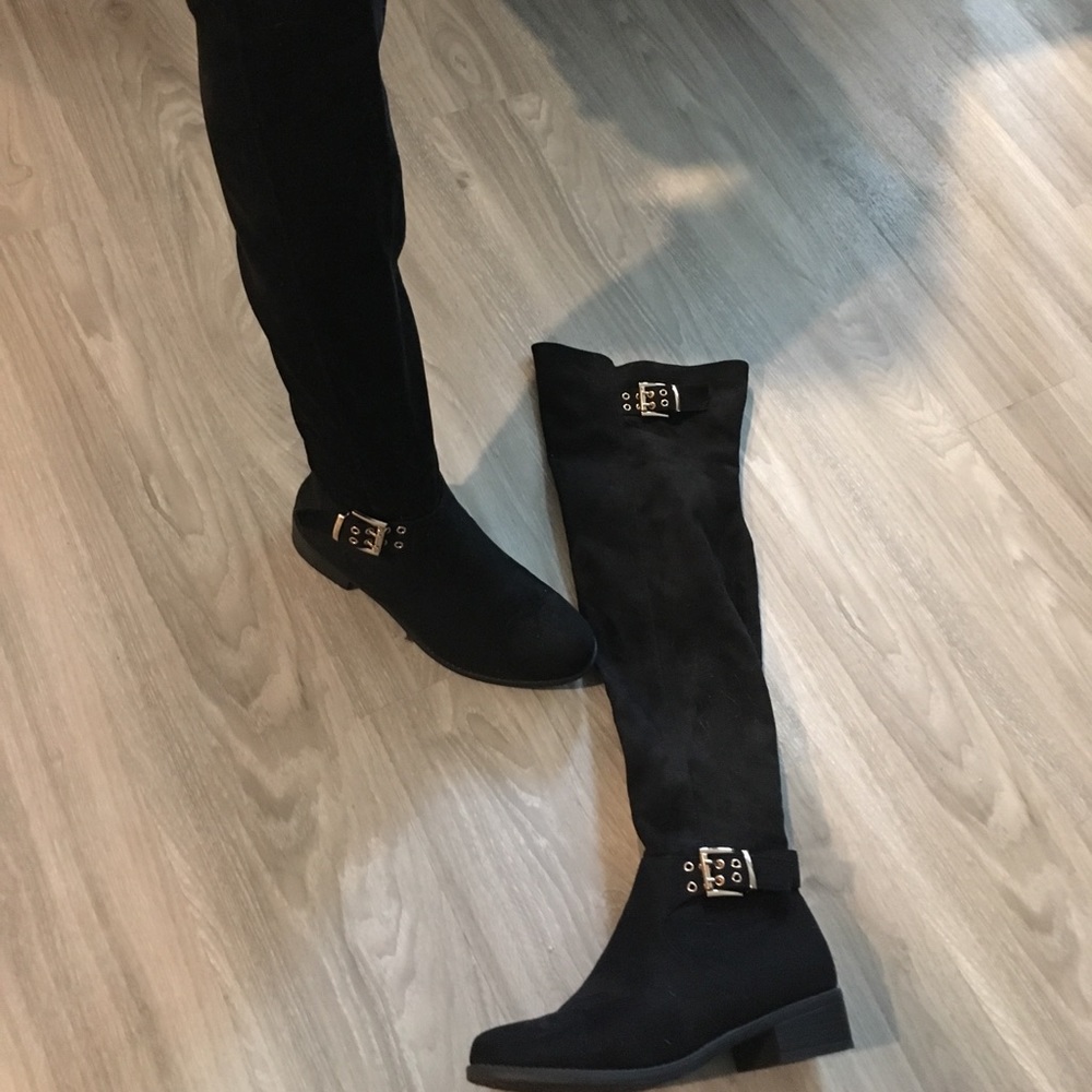 Knee high boots